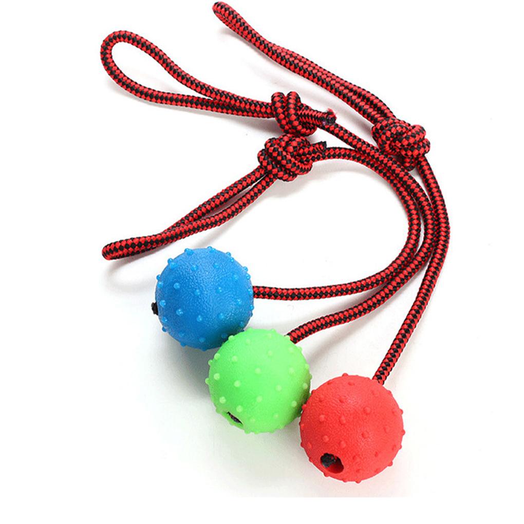 2 Stück/Set Sicherer und geruchloser Hundeball - Vollgummispielzeug für Training, Zahnabrieb, Trainingszubehör