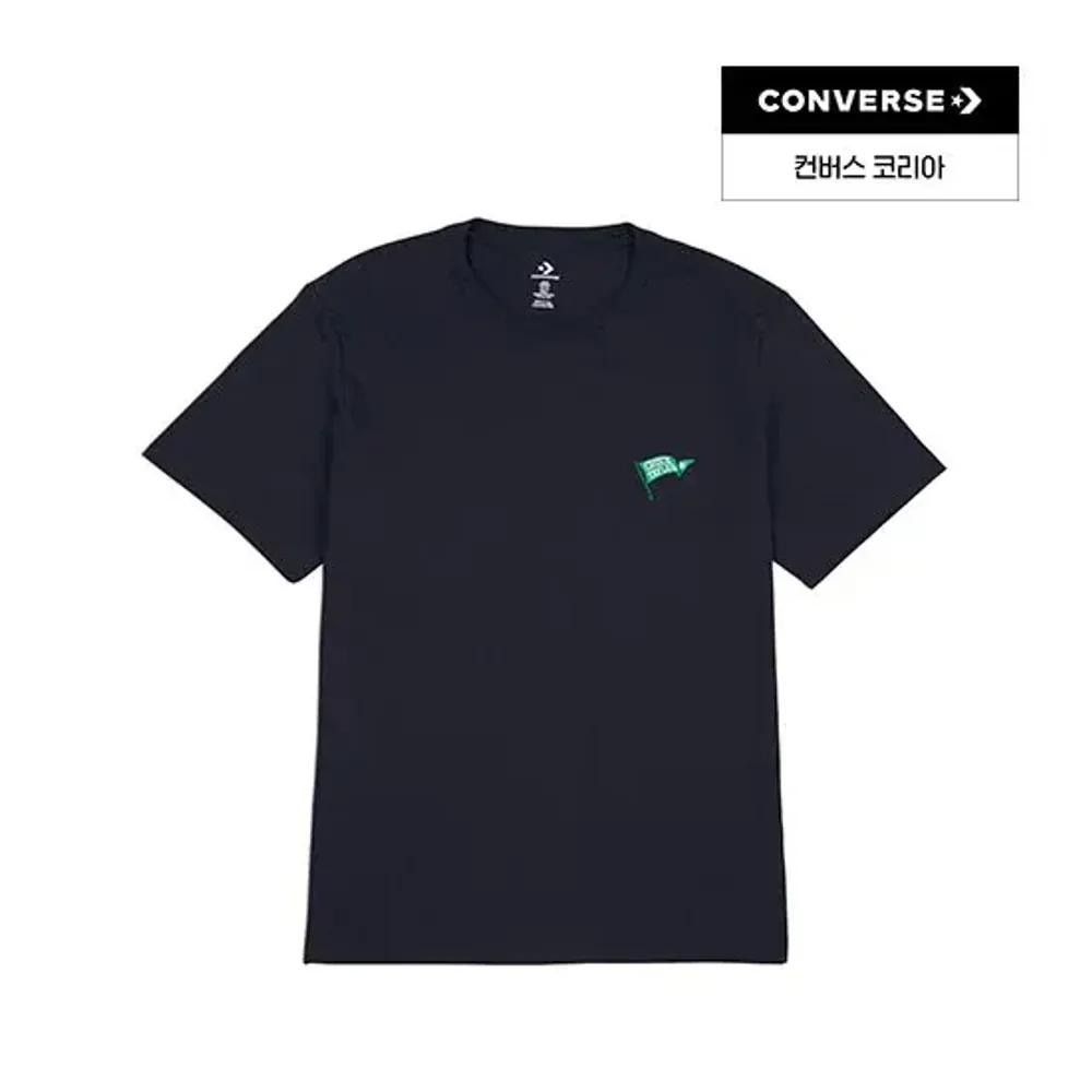 Converse Retro Flag T-shirt Black 10025976-A01 01 95