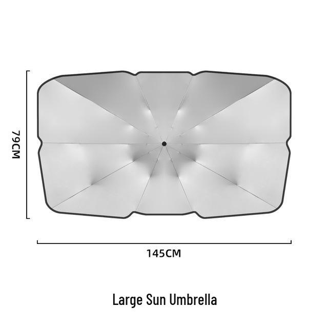 Car Sunshade Umbrella - Interior Windshield Sun Protection