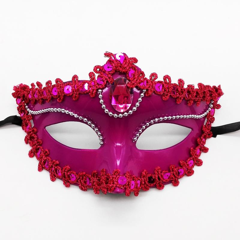 Venetian Masquerade Mask Women Eye Mask Cosplay Prom Props Nightclub Face Mask Party Needs Accessory