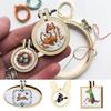 Mini Embroidery Hoop Rings for Different Kinds of Crafts Needle Art Fabric Paint