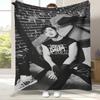 Bang Chan Kpop Stray Kids Flannel Blanket,Ultra Soft Warm Plush Throw for Home Bedroom Bed Sofa Cover Camping Picnic gift