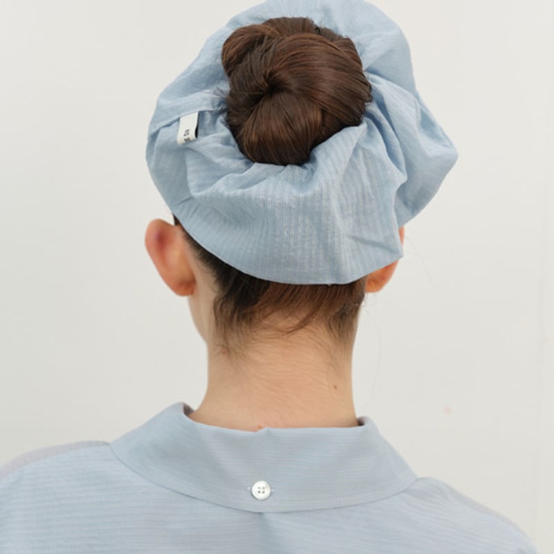 dankedir Silk striped headscarf scrunchies set -3color