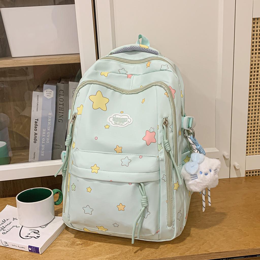 Schoolbag Student School Bag Female Simple Japanese College Style Backpack Versatile ins Middle and High School Student Backpack Wholesale