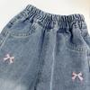 Weiche Wide-Leg Jeans aus Denim für Mädchen - Neuheit Frühjahr 2026