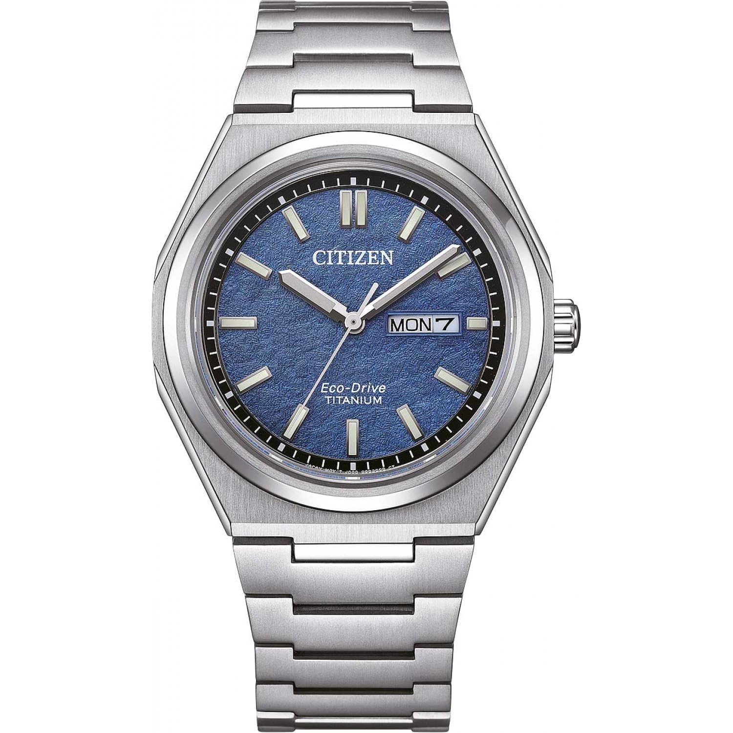 

Citizen Watch Blue [CITIZEN] Men s AW0130-85L, Blue, синій