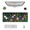 Glitter Gold Marble Mouse Pad Black White Swirl Fluid Vein Pattern Non Slip Desk Mat Gamers Office Home Keyboard Desktop Decor