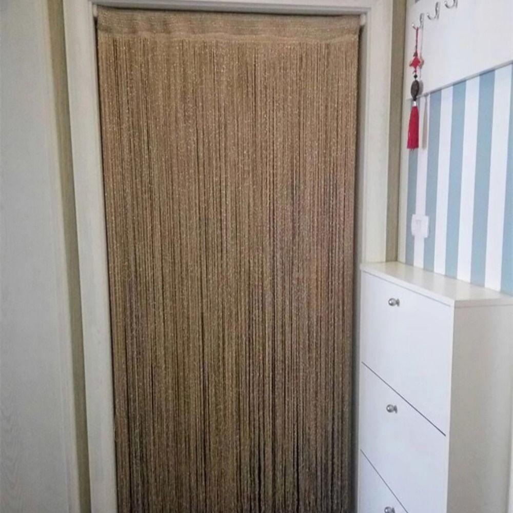 Straight Line Straight Line Curtains 100cm*200cm Tassel Curtains Wedding Decoration