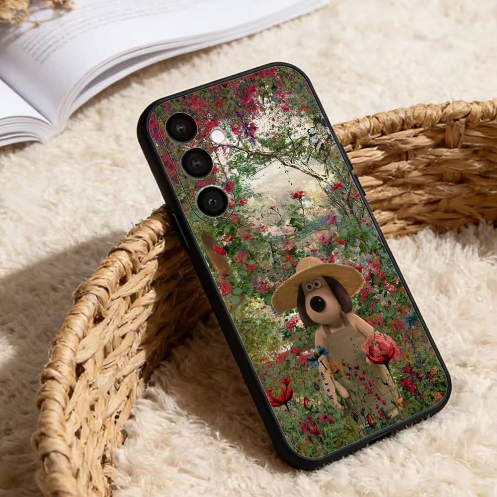 

Cartoon-Gromit Phone Case For Samsung Galaxy A13,21s,22,31,32,52,53,71,72,73,Soft Black Cover Samsung a21s