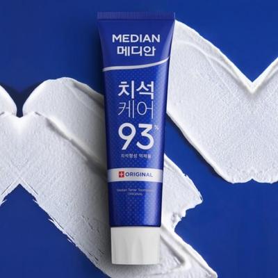 Median Original Toothpaste 120g, Korean Toothpaste