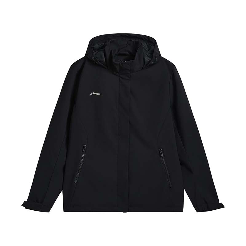 

Li Ning Minimalist Logo Loose Windbreaker Hoodie Women Outerwear AFDVJ56-1 L