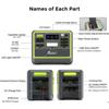 Générateur Électrique Portable - FOSSIBOT - F2400 - 2048Wh - 2400W - 2 Panneaux Solaires 200W