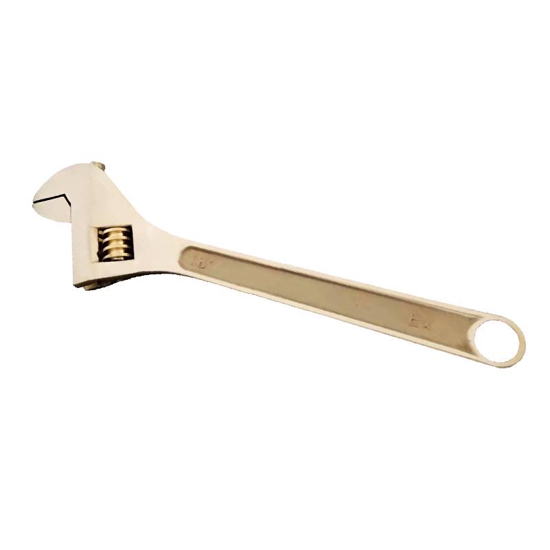 Explosion-Proof Beryllium Copper Adjustable Wrench - Sizes: 6", 8", 10", 12", 15", 18", 24"