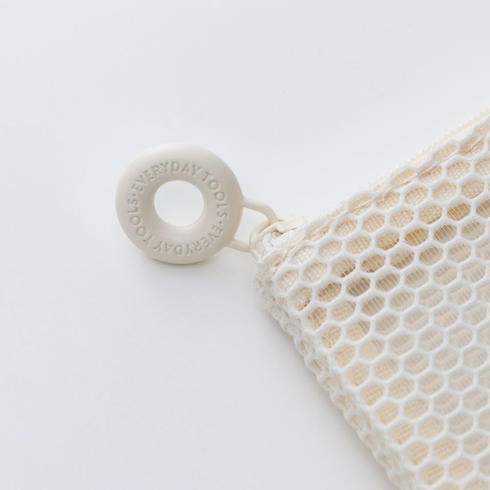 Flat Mesh Marks Pouch, A5, Collection, Melon, MSH-PO11-LGN
