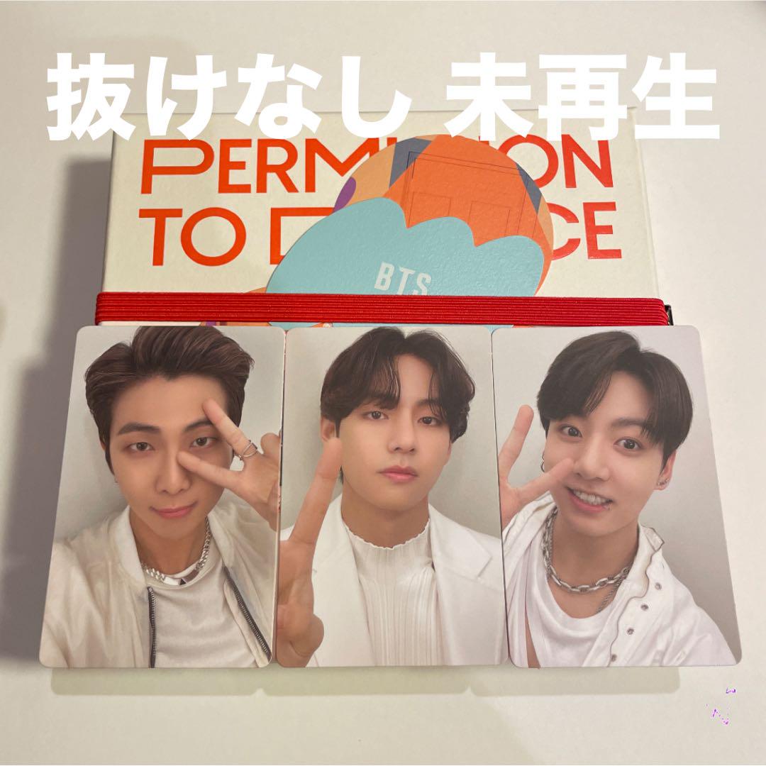 

[USED] BTS PTD ON STAGE LIVE CD Unplayed Jungkook V trading card