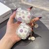 Funda Protectora Transparente de Flor de Cerezo para Apple AirPods 4