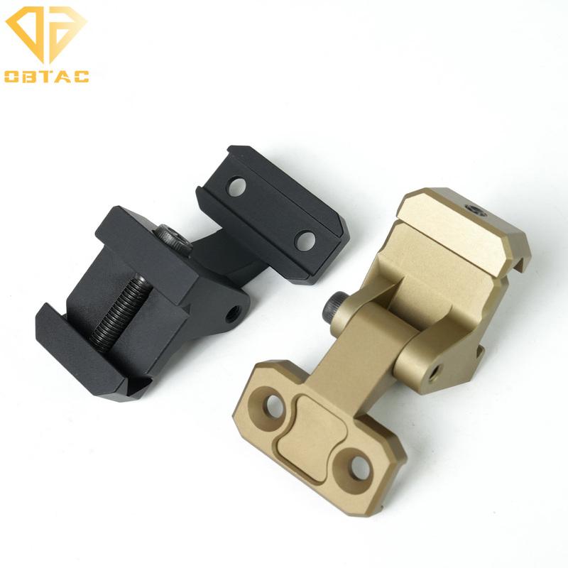 Flashlight Multi-angle Flip Mount Bracket Tactical Scout Light Mount Base For 20MM Picatinny/ Mlok Rail Hunting Lamp Accessories