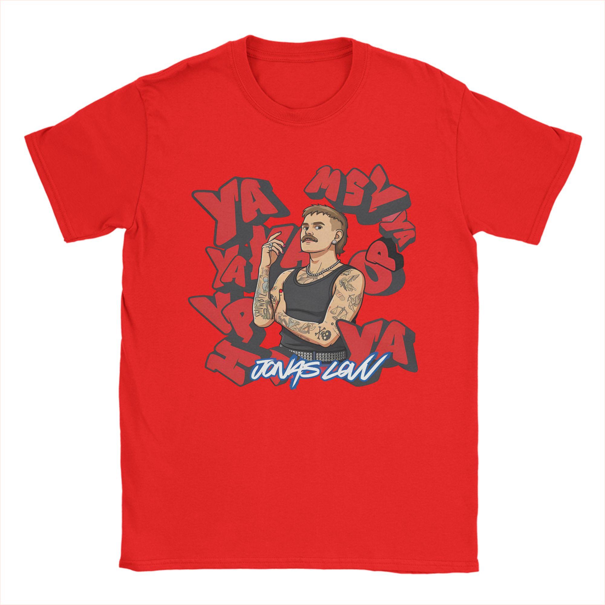 Eurovisions 2026 Jonas Lovv Ya Ya Ya Fashion T Shirts for Unisex Women  100 Cotton  Tee Shirt Clothing S