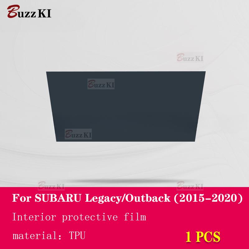 For SUBARU Legacy Outbacl 2015- Car Interior Film Navigation Dashboard center console Anti-scratch transparent TPU GPS navigation