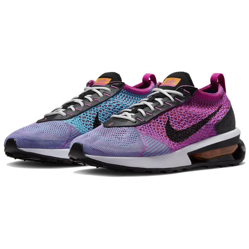 Nike Sneakers da Donna Air Max Flyknit Racer Fuchsia Dream Multicolore Nero Blu Baltico FD0822-500
