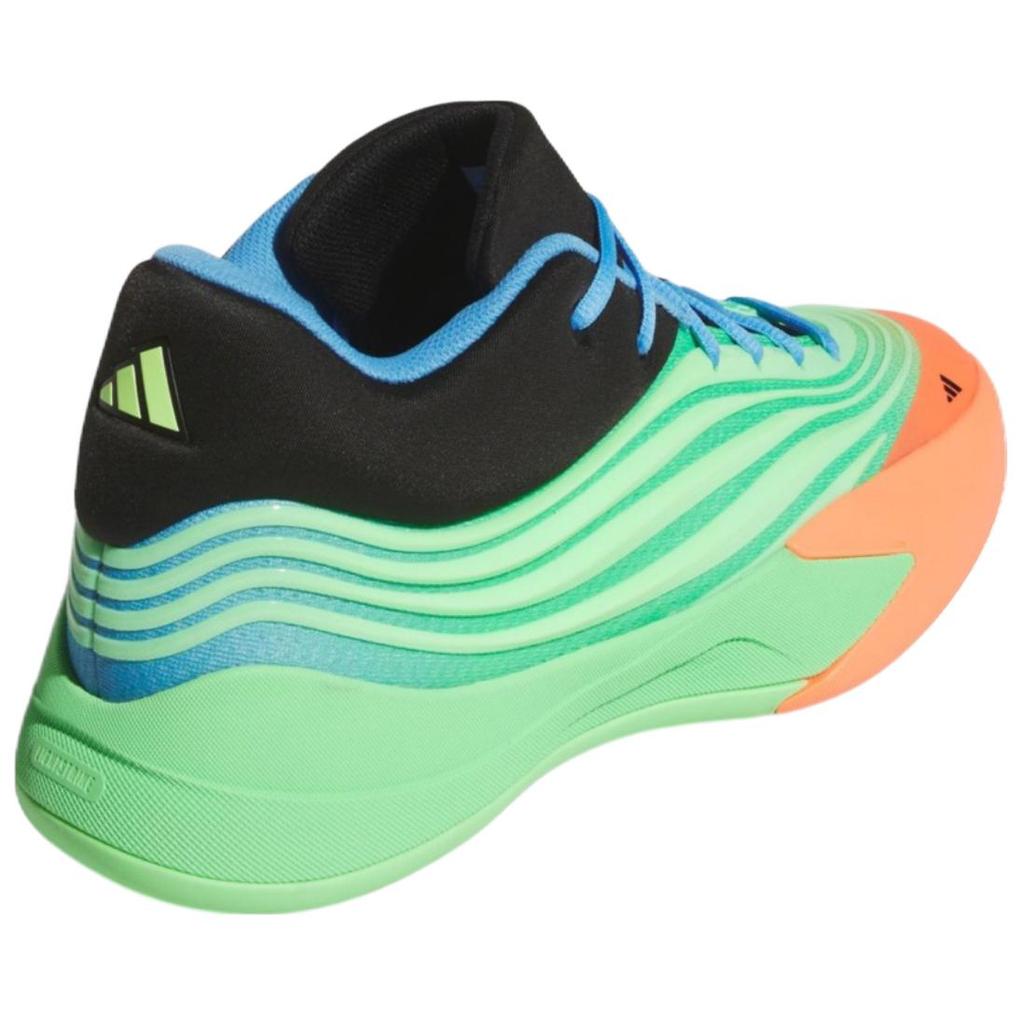 Adidas Dame X Lime Burst Unisex Sneakers Green Lime-Burst Signal-Coral KI5949