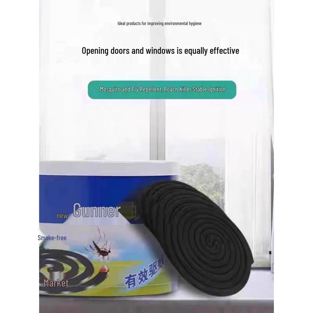 Large Mugwort Scent Incense Holder - Indoor/Outdoor Mosquito & Fly Repellent for Home & Family Use