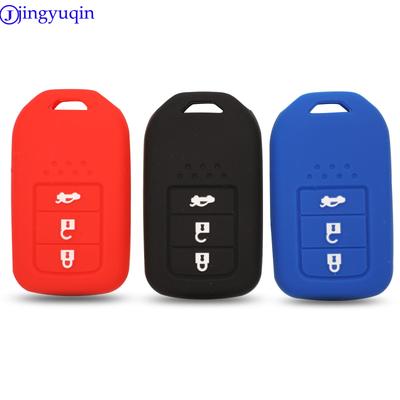 Jingyuqin Car Key 3 Buttons Key Case Cover For Honda Accord 9 Crider City 2015 2016 HRV CRV Vezel Spirior Odyssey Civic Fit Jade