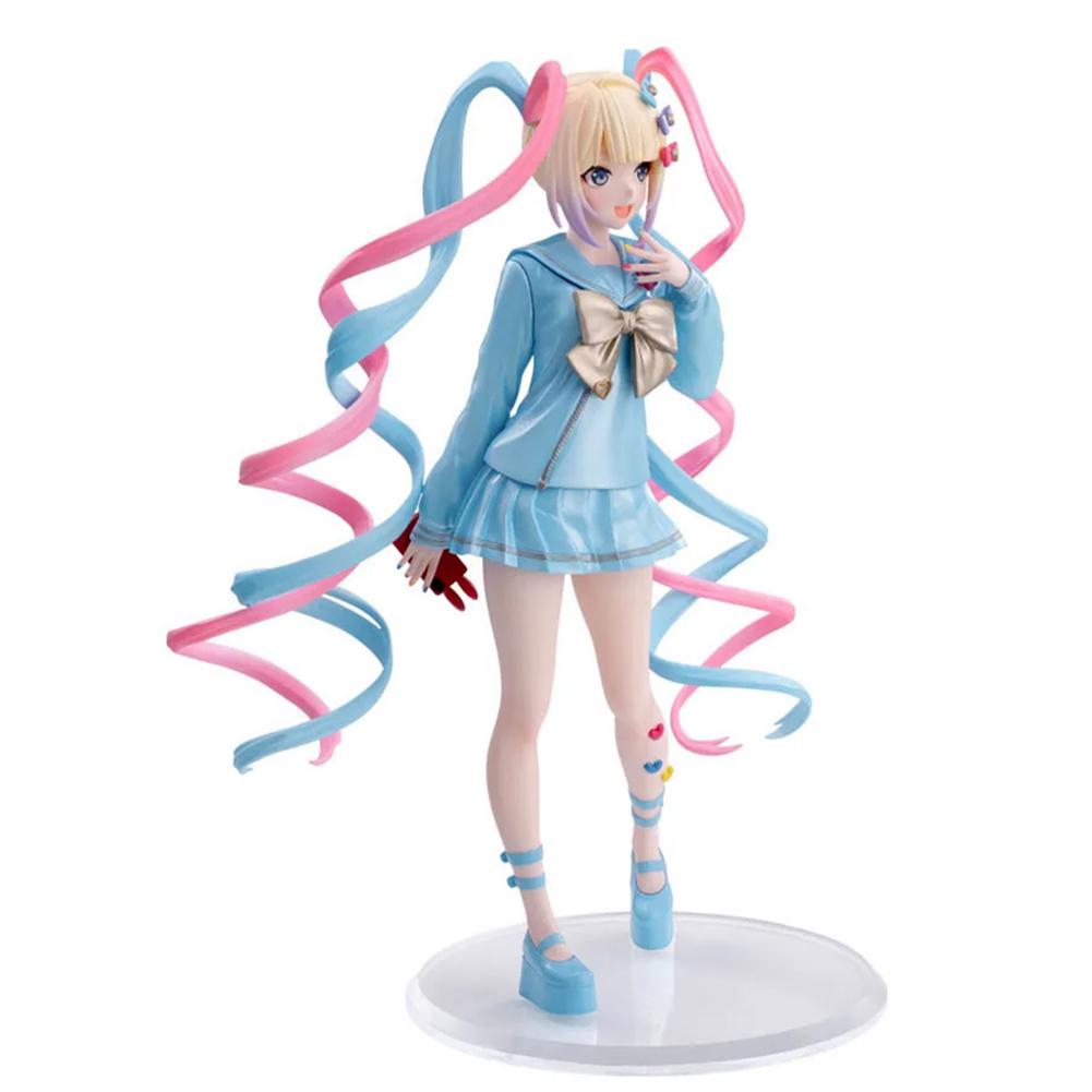 

Anime Girl Figures KAngel Action Figure Virtual Uploader Ame Rain Figurine Collection Model Angel Toys Ornaments OMG kawaii chan Poseable Articulated 18CM
