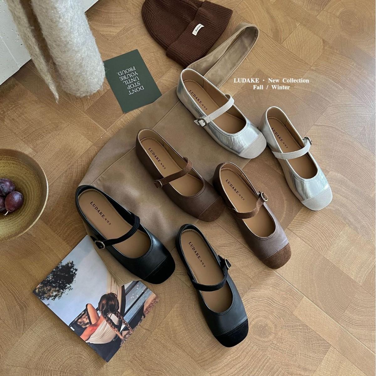 

2025 autumn and winter new round head with soft bottom shallow mouth versatile commuter work ballet women s single shoes 39 серебряный