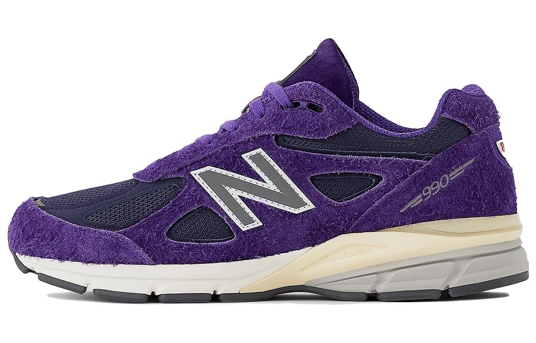 990v4 Тедди Сантис x 990v4 New Balance Сделано в США Сливовый Фиолетовый U990TB4 37.5