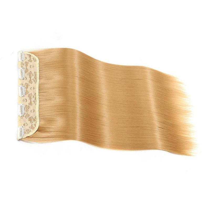 

LISI волосы женские натуральные длинные прямые волосы наращивание парик 5 зажимов в волосах синтетический парик высокотемпературное волокно золотисто-коричневый черный