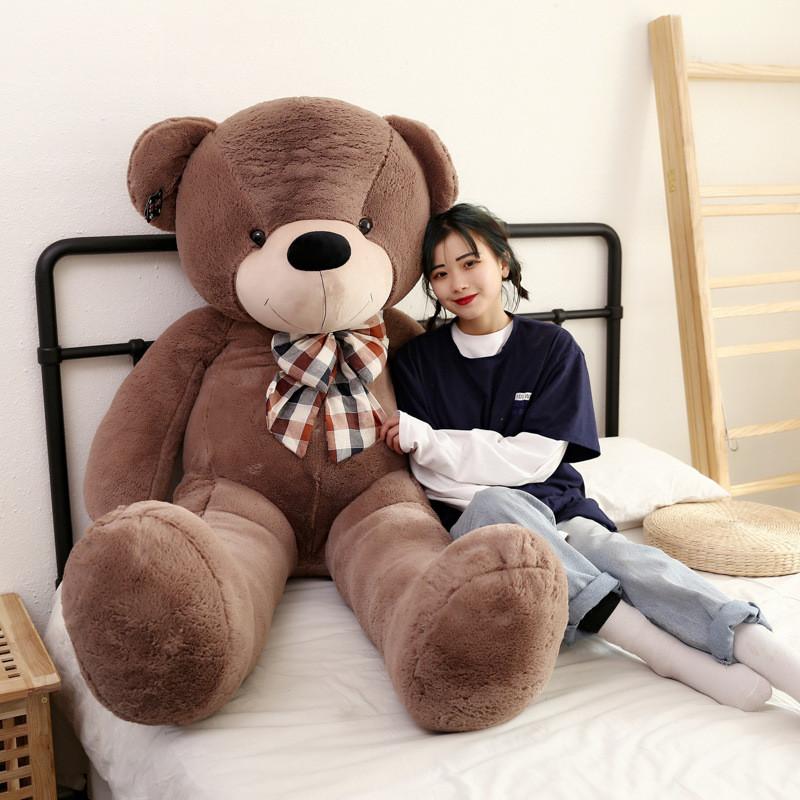 Teddy Plush Bear Toy Cartoon Stuffed Doll Bedroom Decoration Kids Gift 100cm