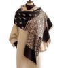 New wool scarf women's sweet wind warm scarf fashion shawl autumn and winter imitation cashmere scarf women