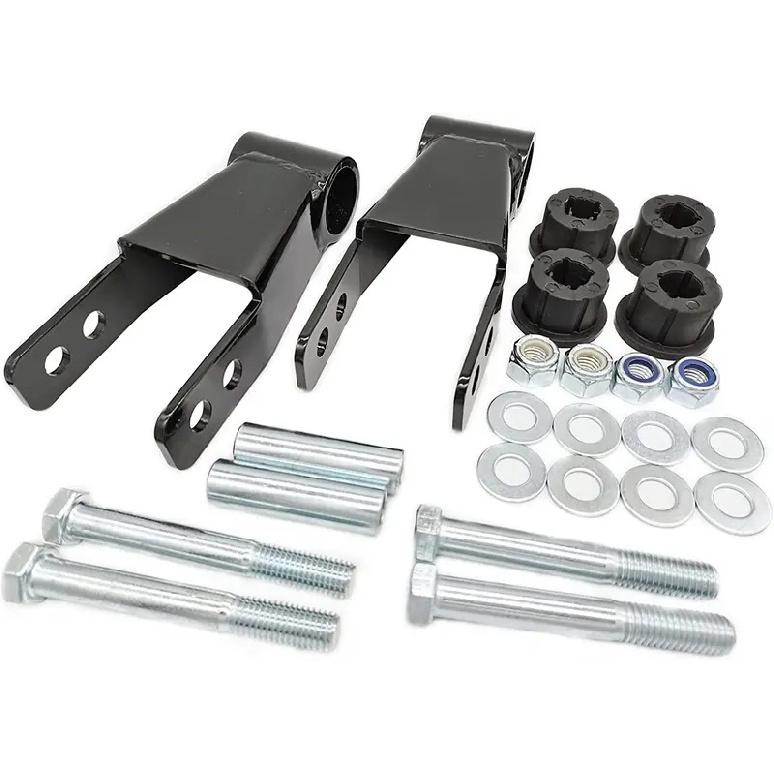 2" Leaf Spring Shackles Leveling Lift Kits Fit for Jeep Cherokee XJ 1984-1992 1993 1994 1995 1996 1997 1998 1999 2000 2001 Pair