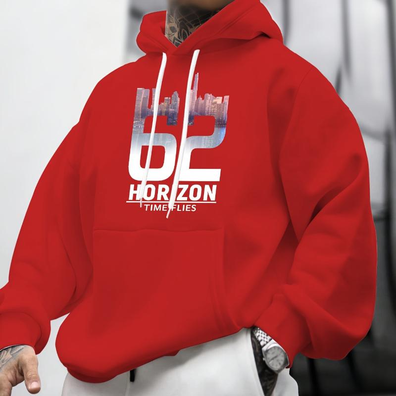 

Hooded Sweatshirt, Eco-Friendly Material & Soft Touch, Ideal for Hiking Trails & Picnic Days XXL чёрный