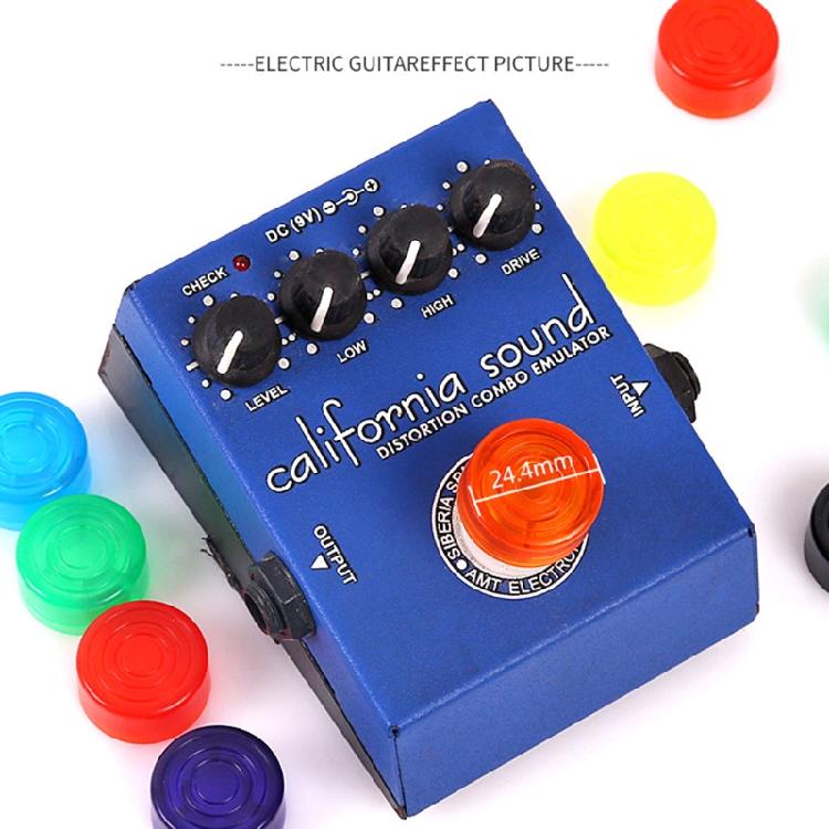 10Pcs Electric Guitar Effect Pedal Foot Nail Cap Anti-slip for Protection Sleeve