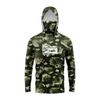 Pelagisches Angelanzug Sonnenschutzanzug Mit Kapuze Mit Maske Luya Camouflage Langarm Eis Seide Schnelltrocknend Meeresfischen