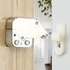 2pcs Flame Retardant Push To Open Lock ABS Material Spring Loaded Latch Cabinet Door Lock  Kitchen