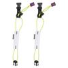 Reflective Bike Pants Strap High Visibility Cycling Pants Cuff Band Adjustable Bicycle Trouser Bands for Outdoor Sports