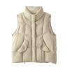 Siboshe Women's 90% Down Stand Collar Vest