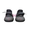 Adidas Originals Yeezy Boost 350 V2 Coverage Low top Casual Shoes Unisex Black Pink HQ4540(Team501-)