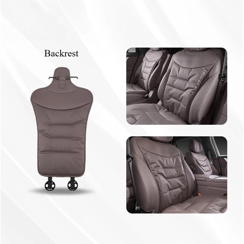Nappi Leather Universal Premium Car Seat Cushion Breathable All-Season Comfort New Car Seat Covers Seat Accessories