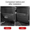 SEAMETAL Car Protective Mat Waterproof Seat Back Protective Cover Automotive Anti-Dirt Pads with Storage Bag