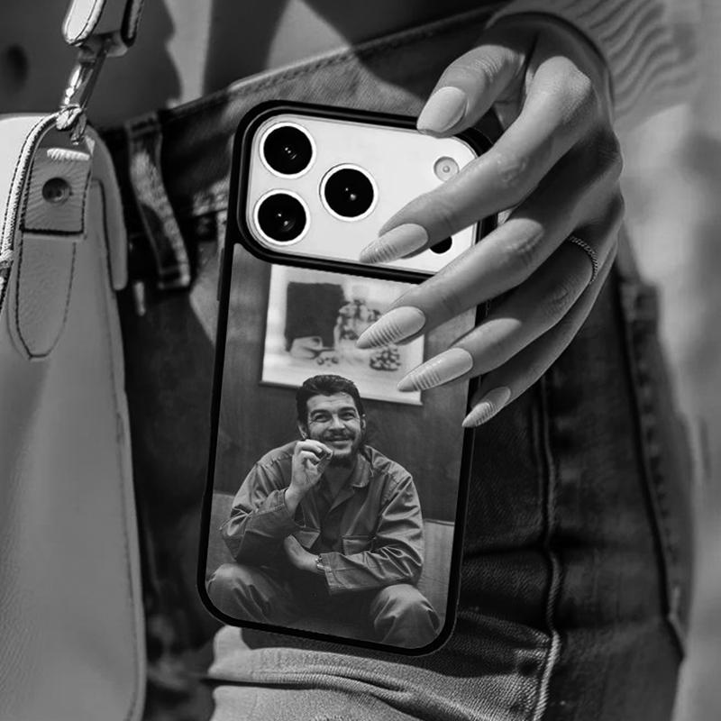 

Che Guevara Cigarett soft Phone Case For iPhone 17 Air 14 15 13 12 Max Cover For Apple 14 15 16 16e 11 Pro Max Plus Coque iPhone 13pro max