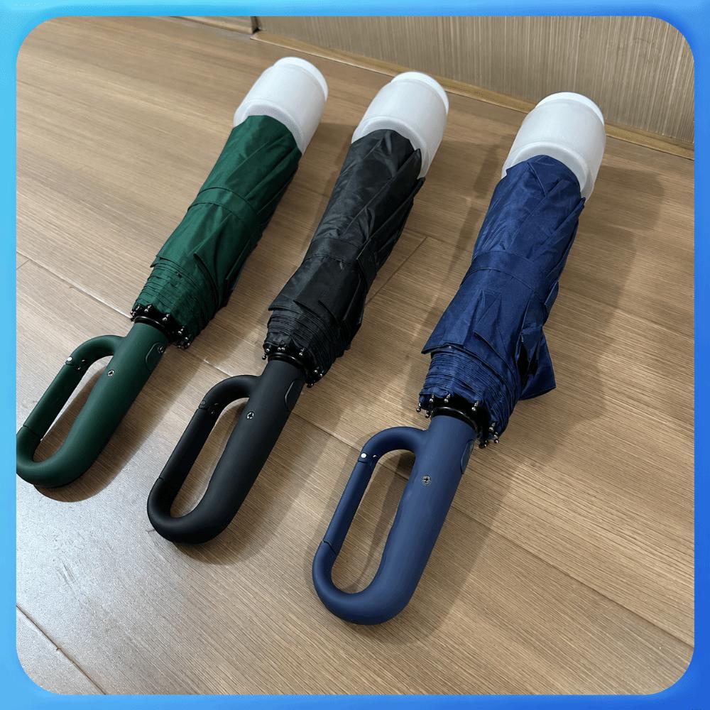 Sturdy Ribs Automatic Umbrella Wind-Resistant Anti-UV Umbrella Durable Folding Umbrella
