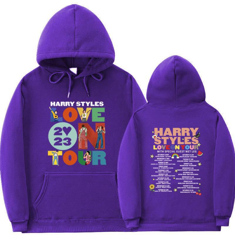 Unisex Love On Tour 2023 Letter Print Casual Sports Hoodie