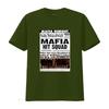 Gangster Mafia Hit Squad Tričko Městský Hip Hop Styl pro Mafie Nadšence vintage Vyprané Ležérní Streetwear Stylové Unisex Měkké