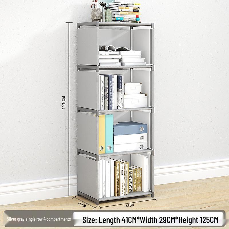 Многоярусный напольный детский книжный шкаф и настольный органайзер