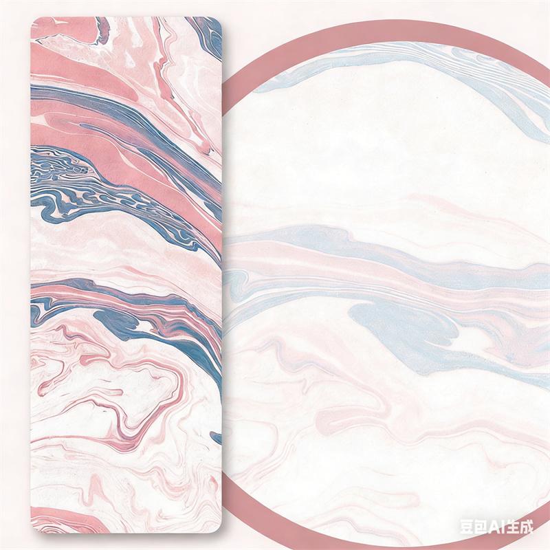 1.5mm Suede Printed Yoga Mat