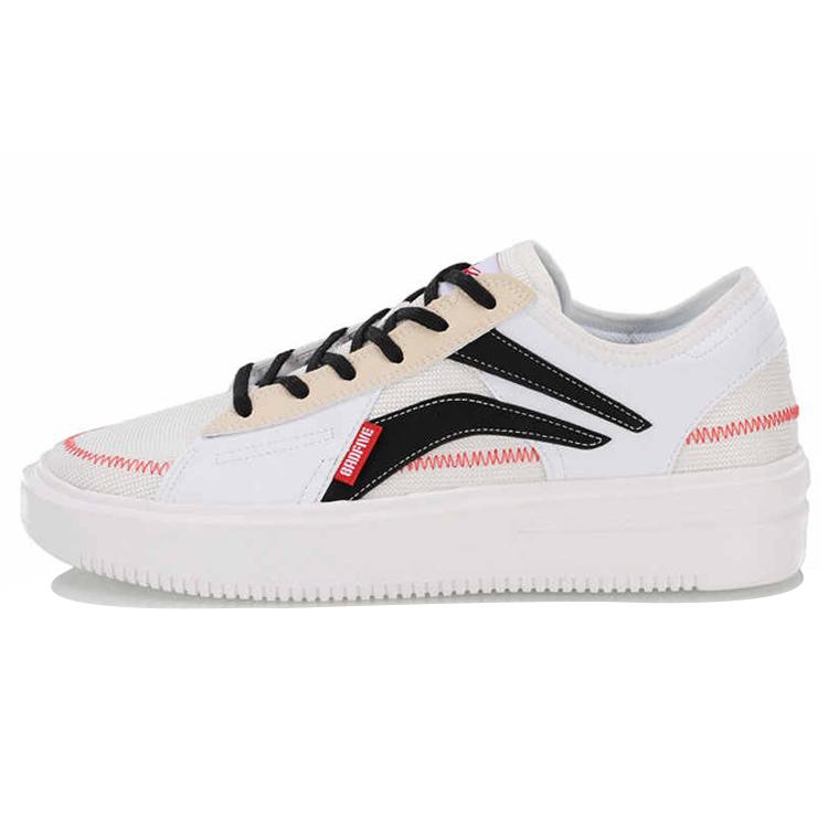 

новые LiNing Badfive The Rebel кроссовки для баскетбола с низким верхом женские бело-абрикосовые 36